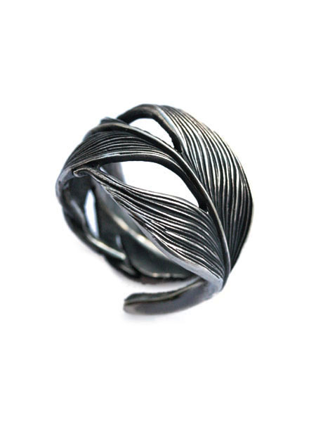 HARIM Owl feather ring