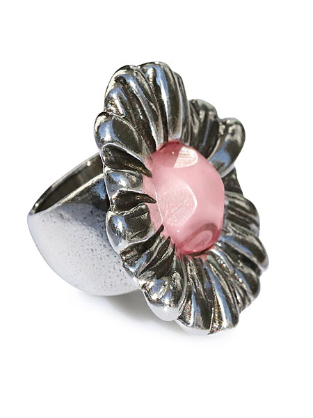 Otro Accesorio Pink Flower Ring / フラワー リング (ピンク)