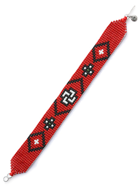 SunKu / 39 Beads Braid Bracelet (SWASTIKA) [SK-174-SWK]