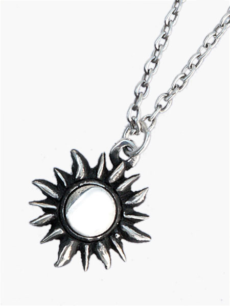 IDEALISM SOUND Sun Necklace (Silver) [No.11109]