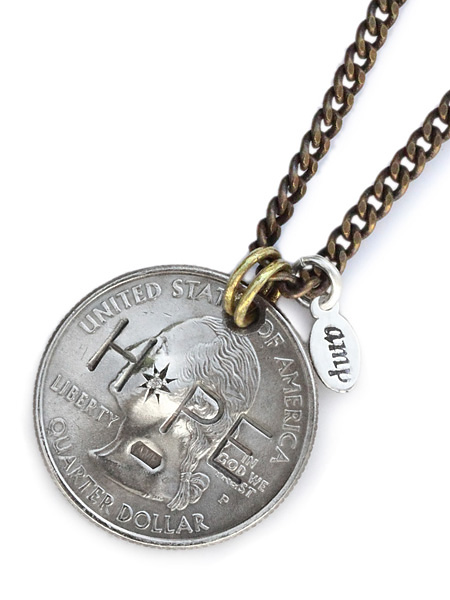 amp japan Hope Coin Necklace [11ad-214]