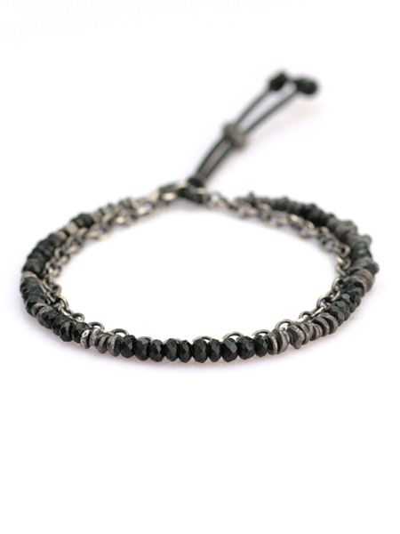 M.Cohen TWO LAYER CHAIN AND SPINAL [B-10006-S-BLK]
