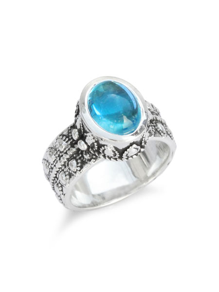 Sophie ring (Blue Topaz) / ソフィー リング (ブルー トパーズ)