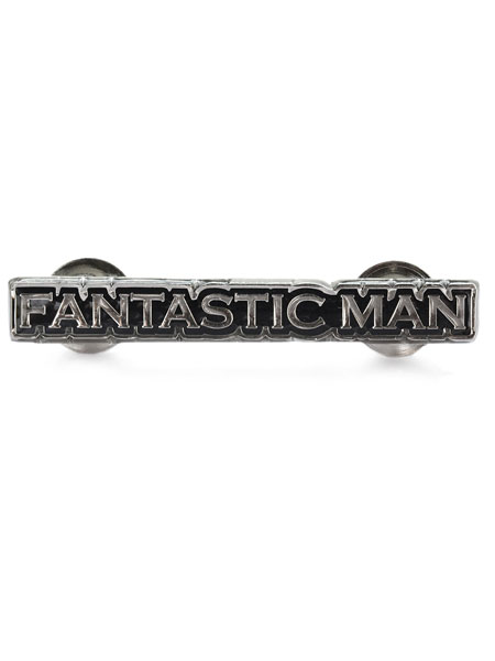 FANTASTIC MAN FANTASTIC MAN PIN LETTER -Black-