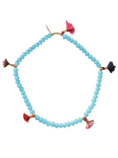 shashi Crystal Lilu Bracelet (Turquoise)