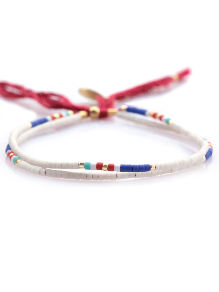 shashi Navajo Bracelet (White)