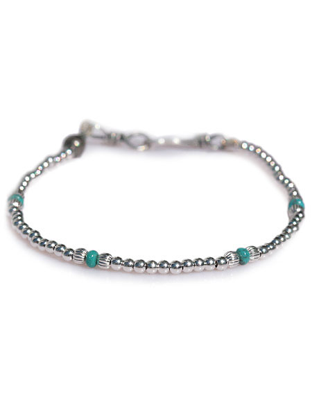 SunKu / 39 Small Beads Bracelet (Turquoise) [SK-119]