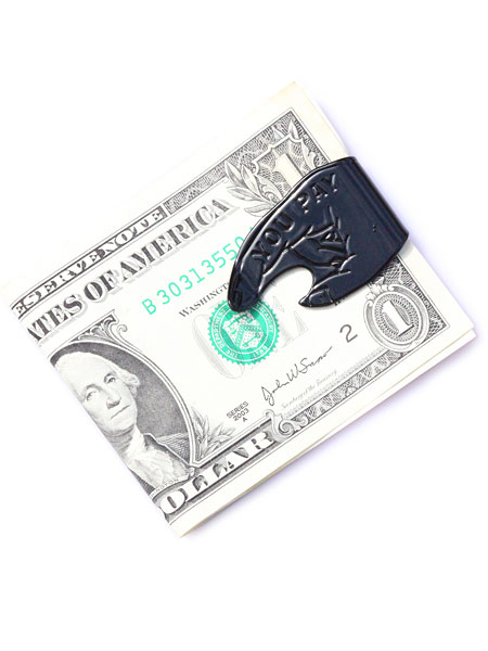 Button Works YOU PAY MONEY CLIP / ユーペイマネークリップ (BLACK)