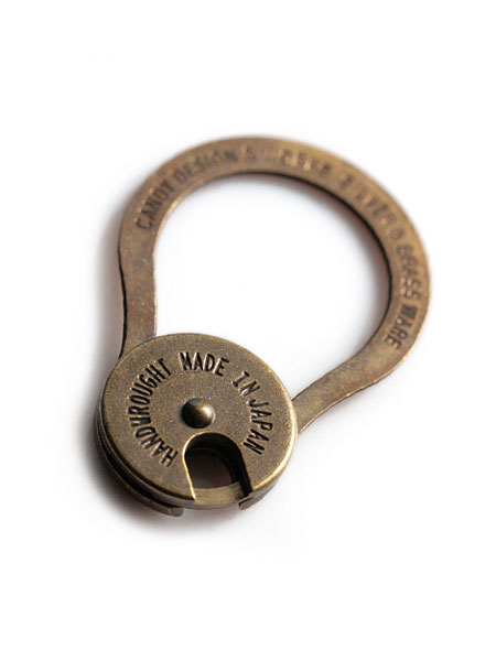 “DOLPHY” Key Ring (Ox Brass) [CK-03]