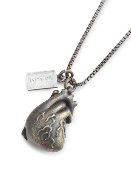 THEFT Varde77 × THEFT HEART NECKLACE