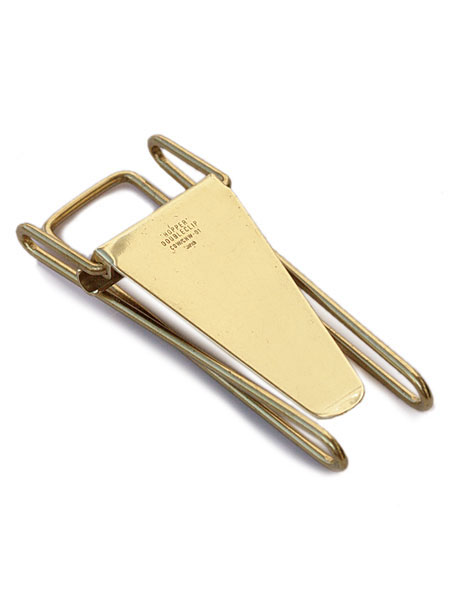 Hopper Double Clip “Brass” [CHW-01] / マネークリップ