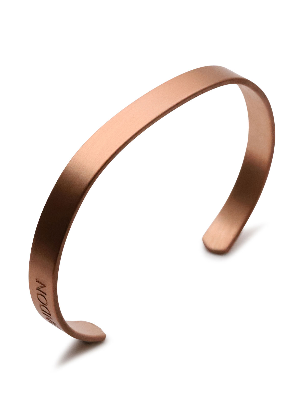 SABONA LONDON Plain Copper Bracelet 7mm / プレーン カッパー ブレスレット