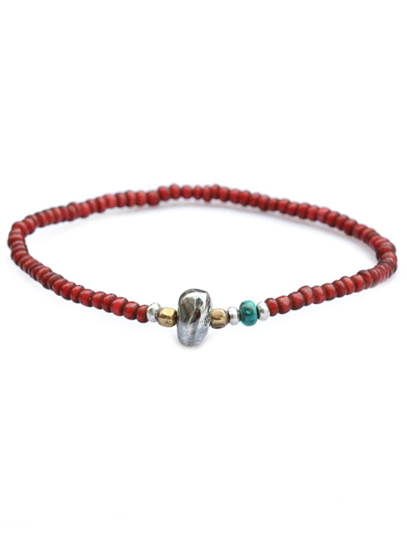 SunKu / 39 Antique beads bracelet / アンティーク ビーズ ブレスレット [SK-203]