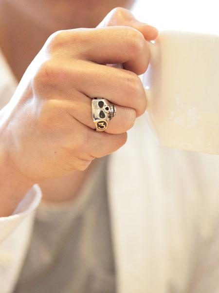 フラッシュポイント Flash Point | JIM SKULL RING JOHNNY DEPP PLAIN