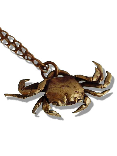 Chesapeake Crab Pendant / カニ ペンダント(ブロンズ)