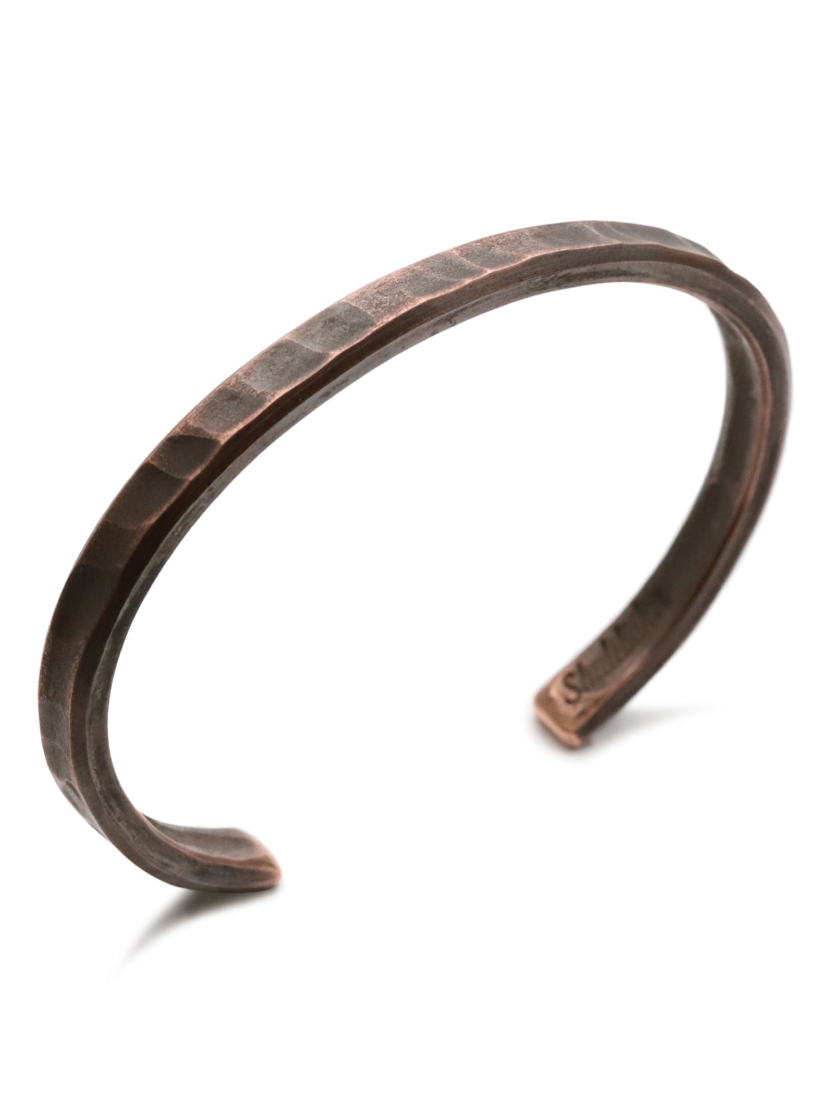 STUDEBAKER METALS Trench Cuff (Copper / Work Patina) / カフ バングル