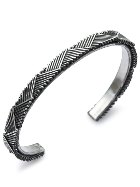 ON THE SUNNY SIDE OF THE STREET 6mm Chevron Chain Bangle