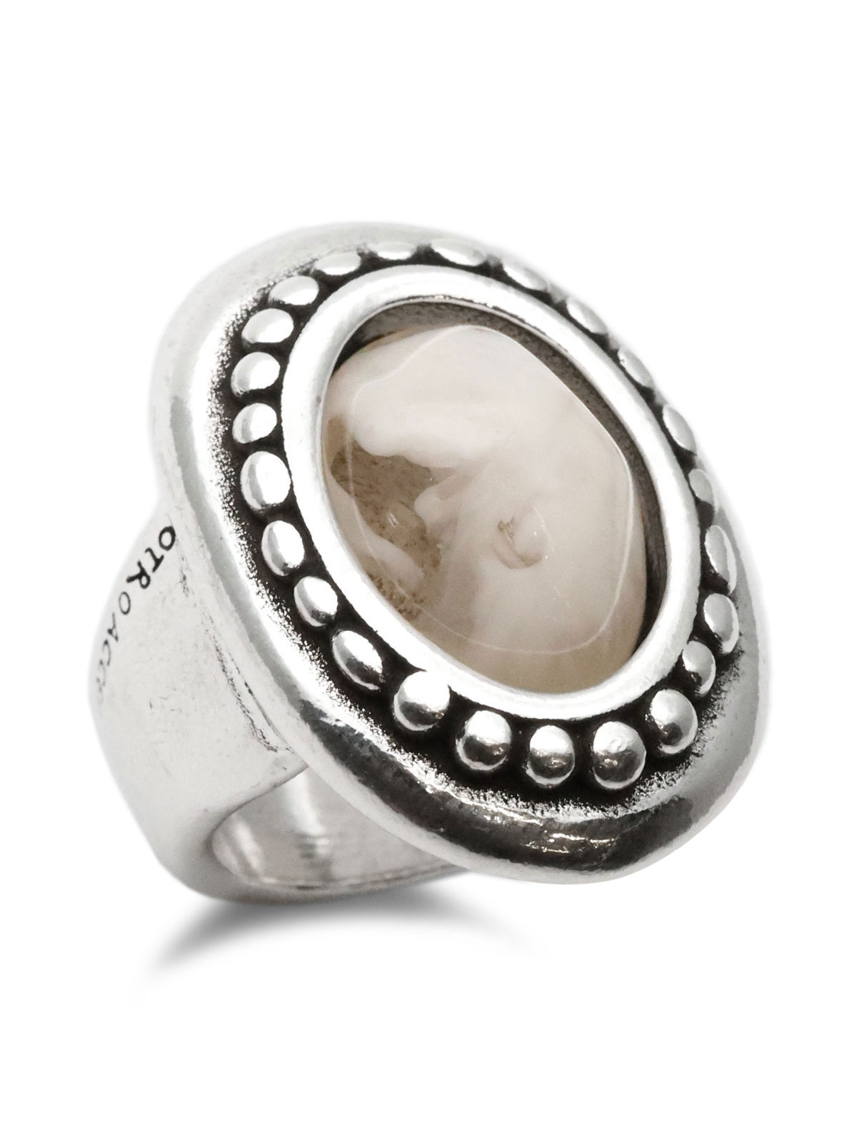 Otro Accesorio WHITE MOSAIC RING / ホワイトモザイク リング