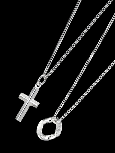Still Hard 【CHAIN & CROSS】 RP Pear Necklace / ペア ネックレス