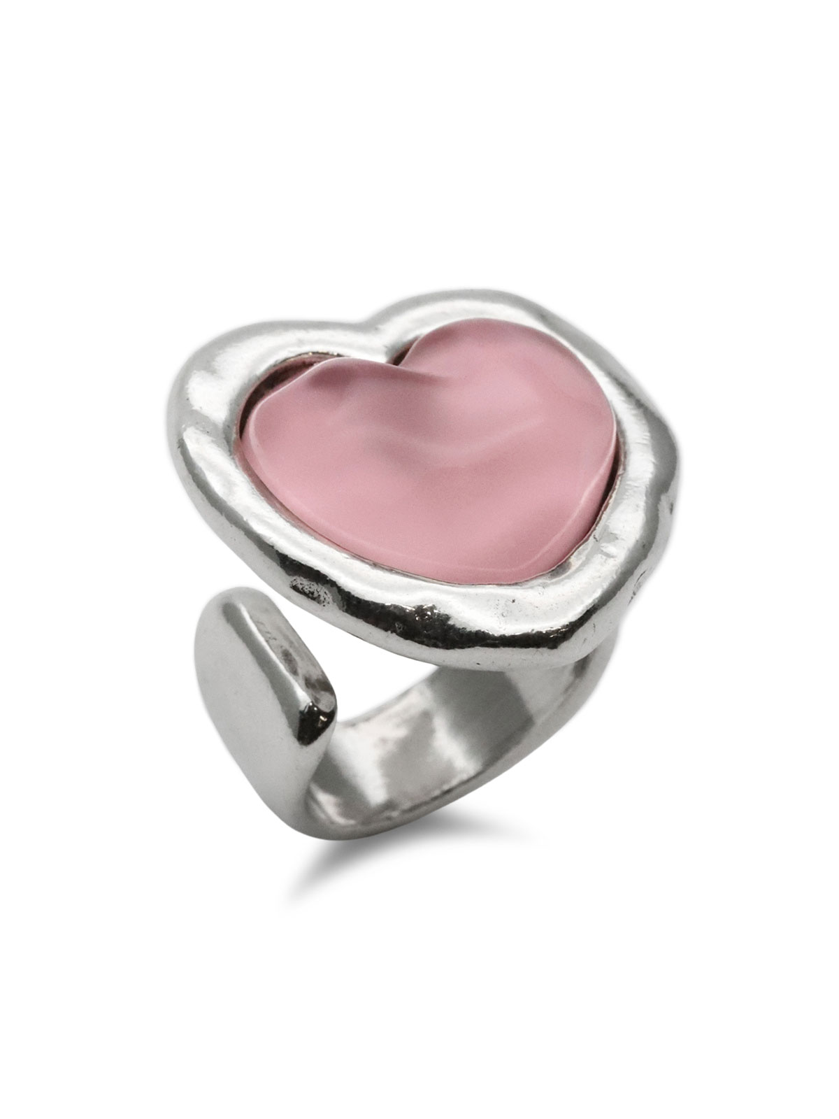 Otro Accesorio Pink Heart Ring / ハート リング (ピンク)