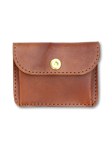 BrownBrown Card Coin Case / カード コイン ケース (ダークブラウン)