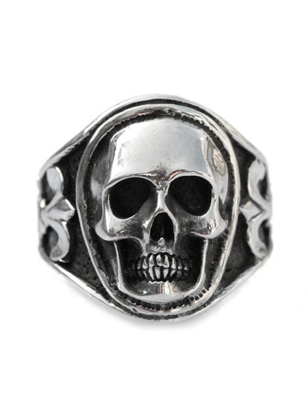 Lee Downey リーダウニー Sculpted Skull Ring | www.hartwellspremium.com