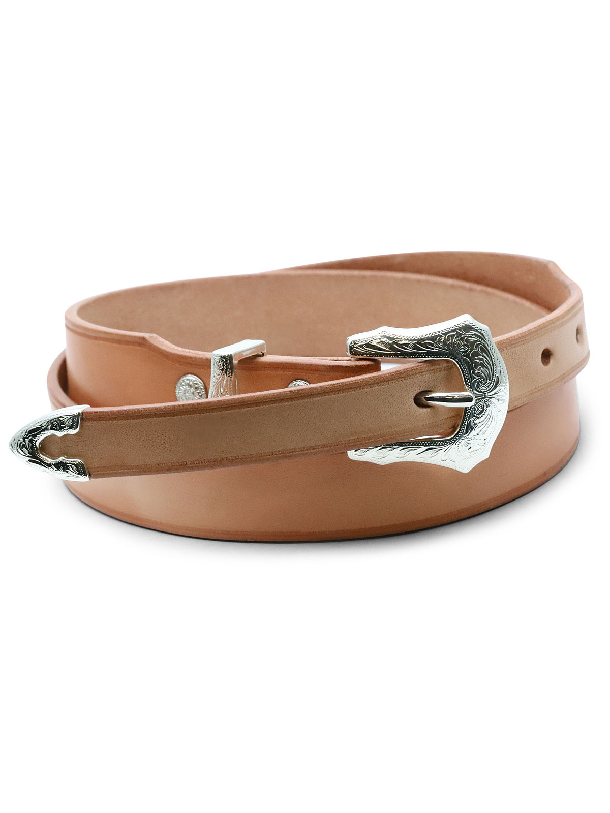 Rooster King & Co. Western Belt (Natural) / ウエスタンベルト