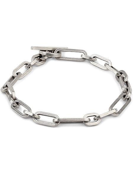 M.Cohen The Large Mix Cuadro Bracelet in Sterling Silver [B-104025-SLV] / ブレスレット