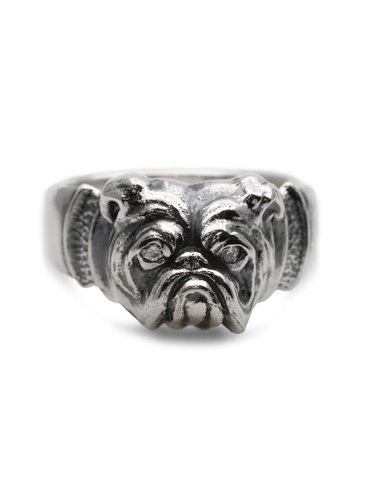PEANUTS&CO. Bull Dog Ring (Silver × Diamond) / ブルドッグ リング シルバー × ダイヤモンド