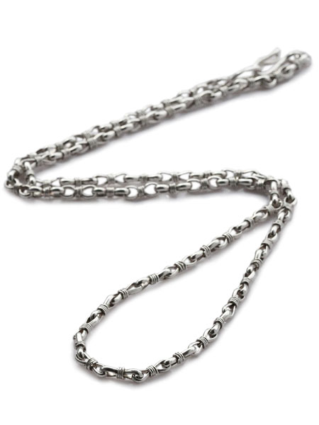 wrapped link chain necklace