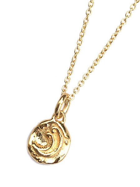 Ancient Moon Pendant (Gold Plated)