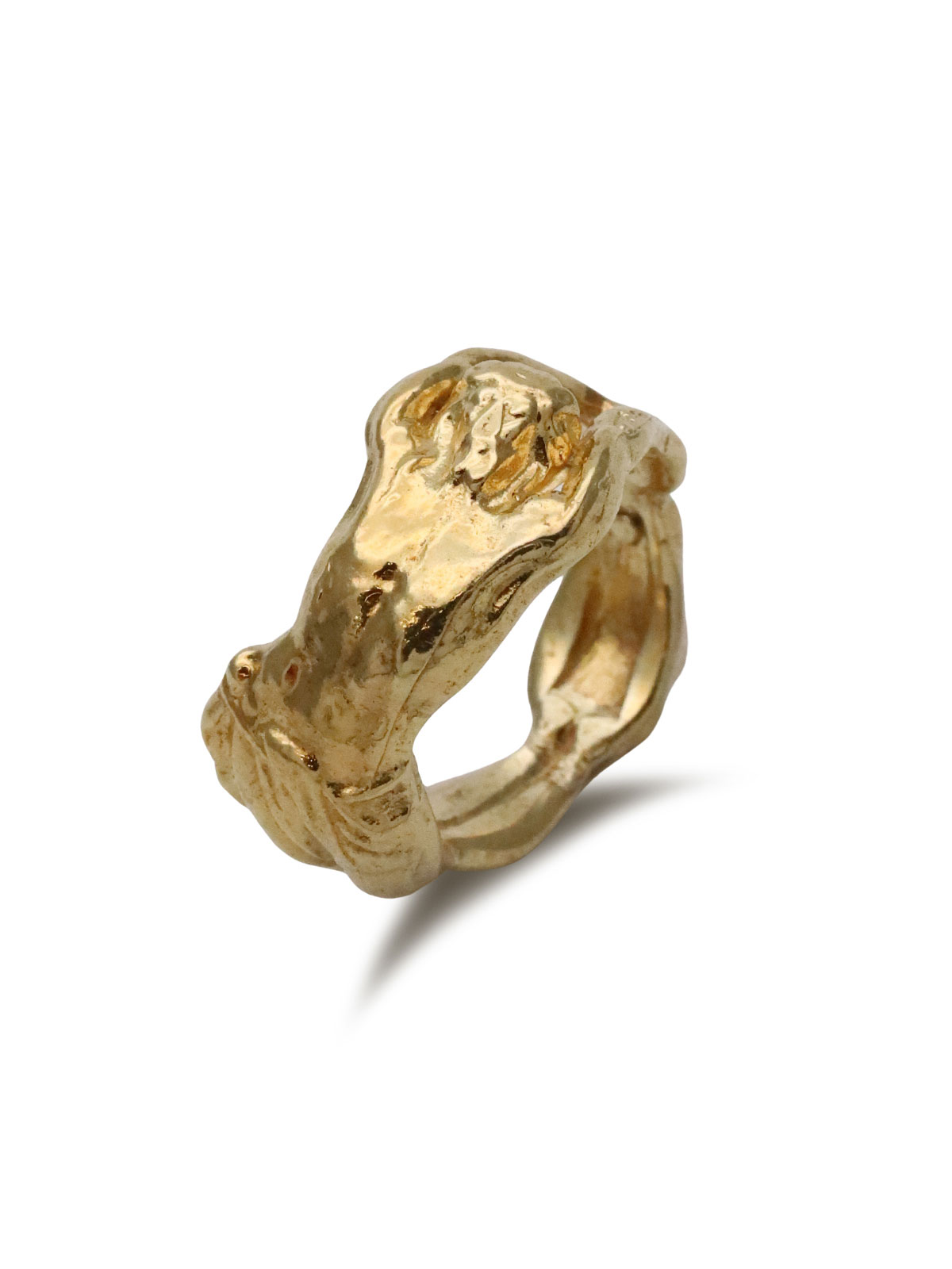 BELIEVEINMIRACLE JESUS RING (K18GP) / ジーザズ リング