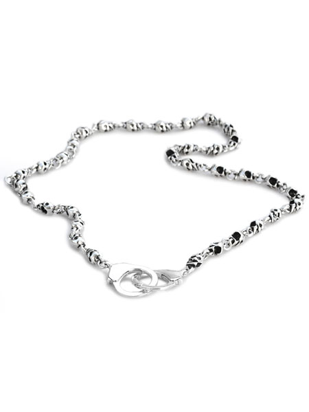 Darren Simonian Skull Chain With Cuffs Necklace (JD Custom)