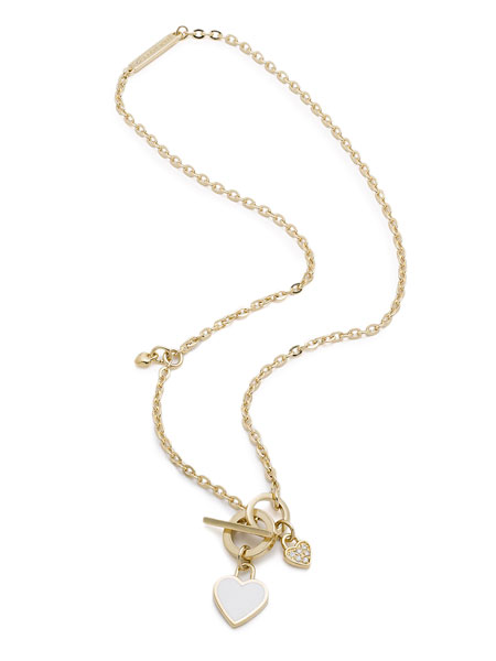 Eddie Borgo HEART TOGGLE NECKLACE / ハート ネックレス