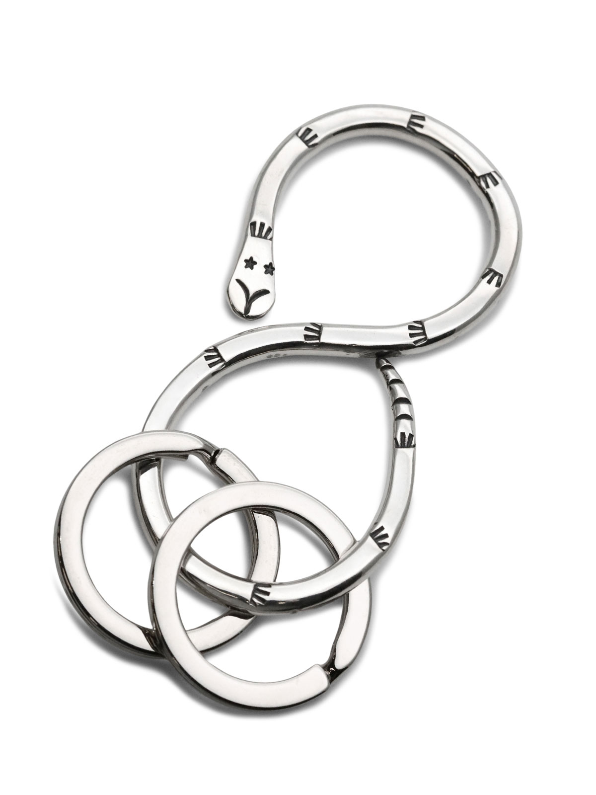 BELIEVEINMIRACLE SNAKE KEYRING / スネーク キーリング