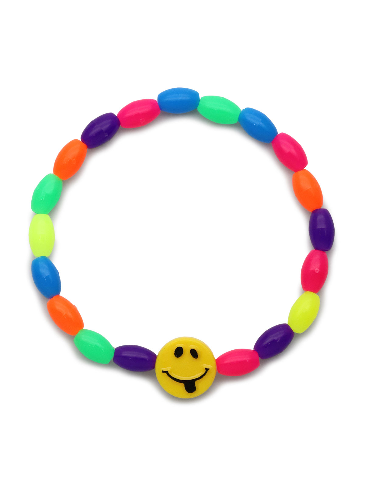 BELIEVEINMIRACLE PLASTIC BZ BRACE ネオンカラー / プラスチック ビーズ ブレスレット