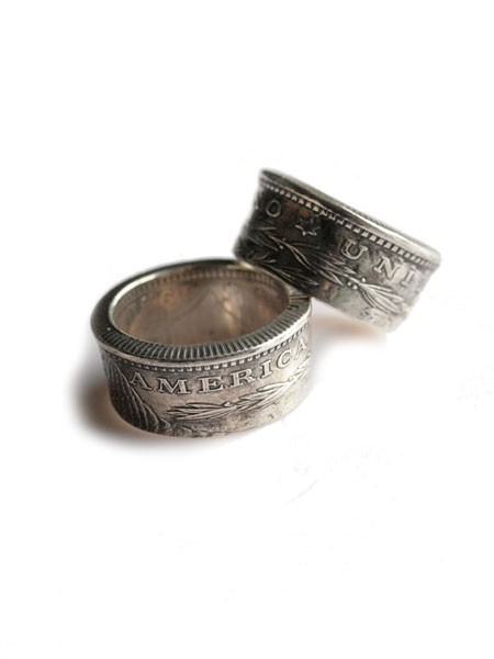 Morgan Dollar Pair Ring / モルガンダラー ペアリング
