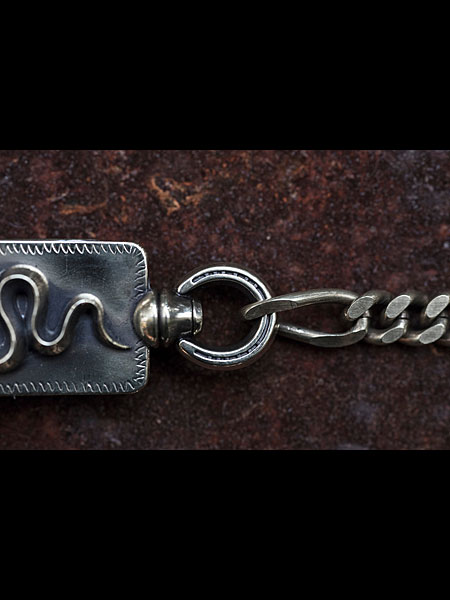 PEANUTS＆CO Peanuts&Co スネーク キーチェーン シルバー Snake Clip Type Key chain Silver ピーナッツカンパニー