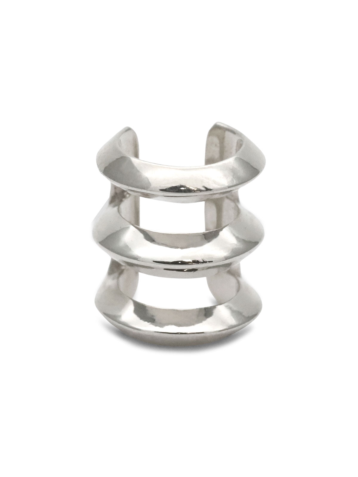 Garden of Eden Minimal Triple Ear Cuff [21SS-MINPI02] (WHITE) / イヤーカフ