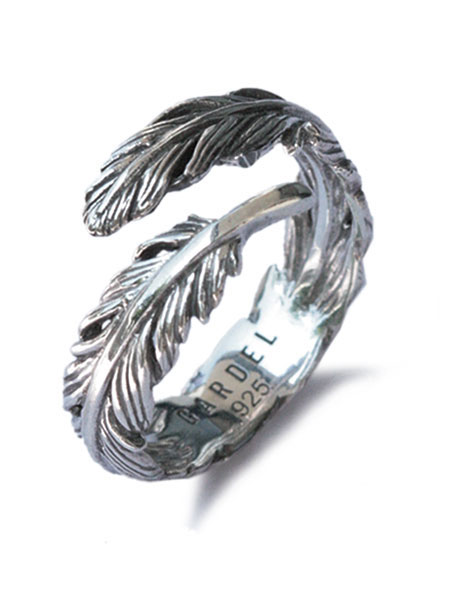 Natural Feather Ring [GDR-077]