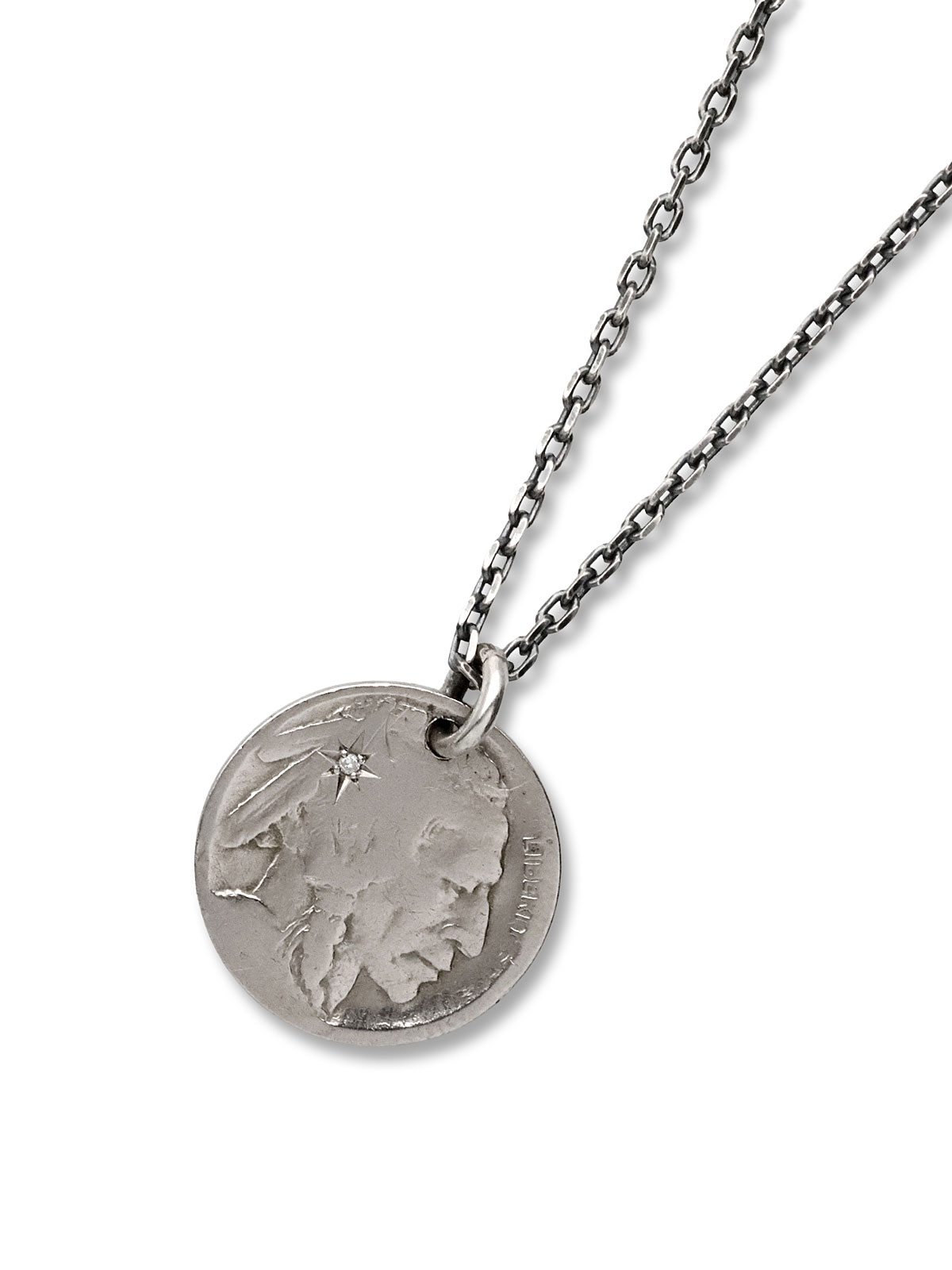 BELIEVEINMIRACLE OLD COIN DIAMOND (INDIAN) / オールド コイン ネックレス インディアン