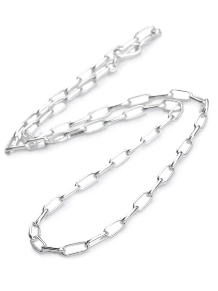 wire link chain Necklace