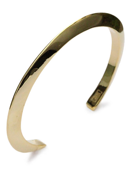 ACE by morizane triangle  thin cuff 18k gold plated