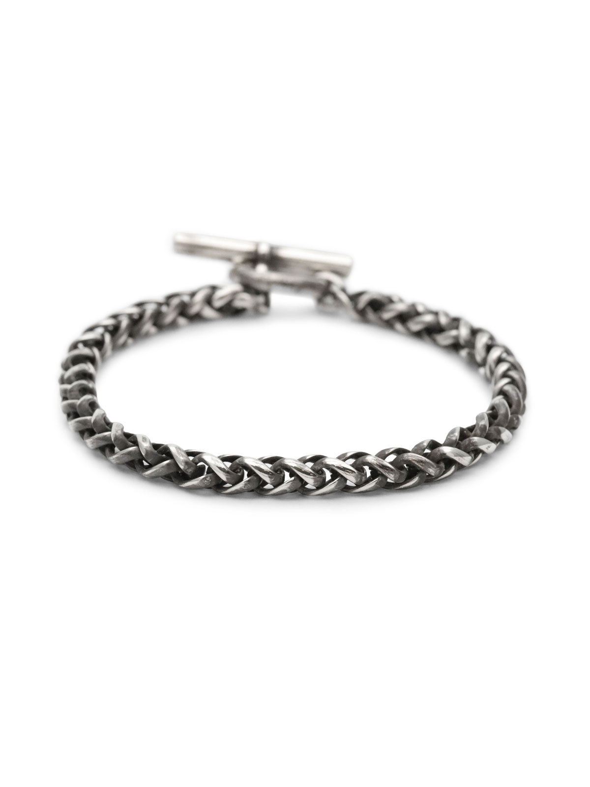 ON THE SUNNY SIDE OF THE STREET 5mm Triple Triplet Chain Bracelet [261-100B] (Silver) / チェーン ブレスレット