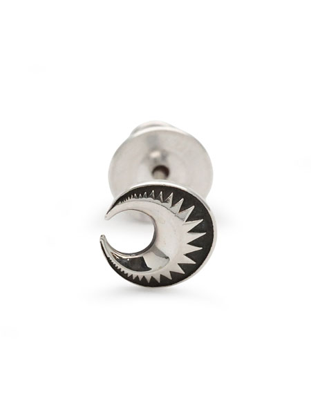 IDEALISM SOUND Silver Moon Pierce [ACV-03] / 月 ピアス