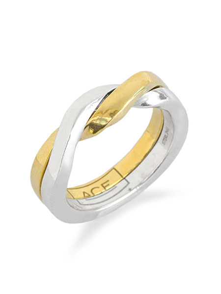 ACE by morizane acegimmel ring k18 gold plated / エース ギメル リング