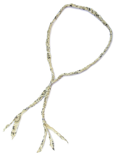 BANDANA NECKLACE / バンダナ ネックレス (BEIGE) [SK-290]