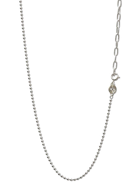 3way Design Chain Necklace (Ball Chain) / ボールチェーン ネックレス