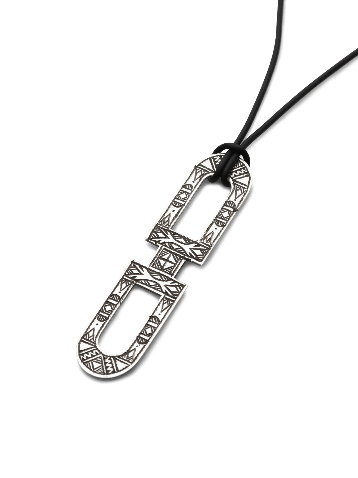 TOUAREG SILVER JEWELRY H デザイン ネックレス