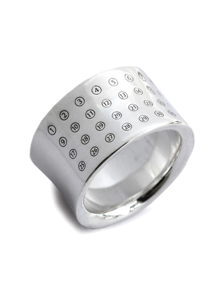 IVXLCDM DAY CURVE RING (SILVER)